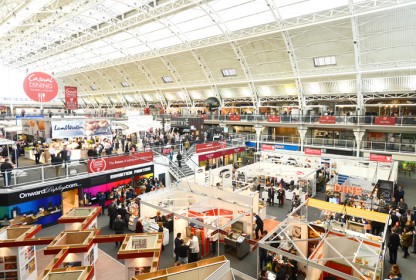 exhibition stand view