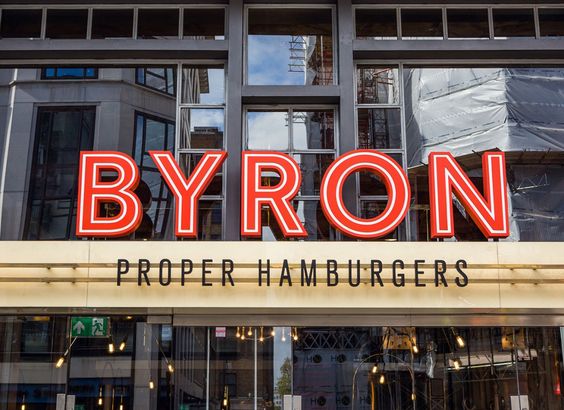 Byron Hamburgers Retail Signage