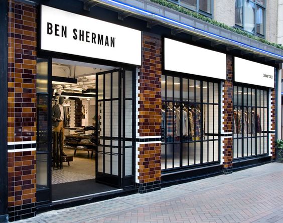 Ben Sherman Retail Signage