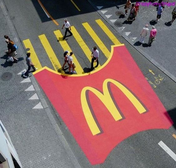 McDonalds Floor Graphics