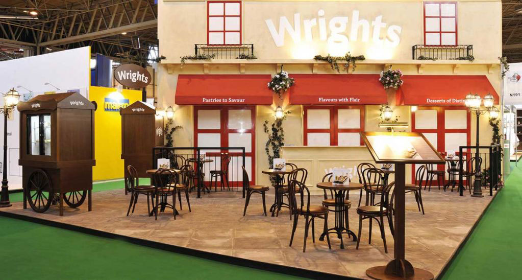 Wrights exhibition stand