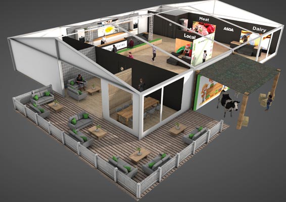 ASDA - Event Design & 3D Visualisation