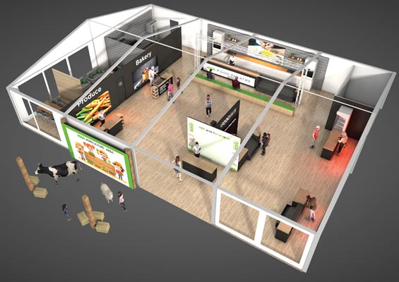 ASDA - Event Design & 3D Visualisation
