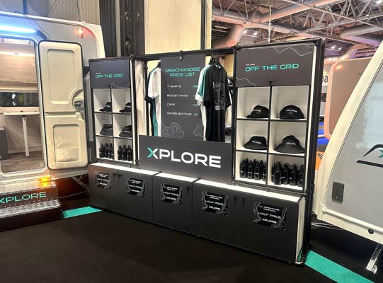 Elddis Motorhome & Caravan Exhibition Stand